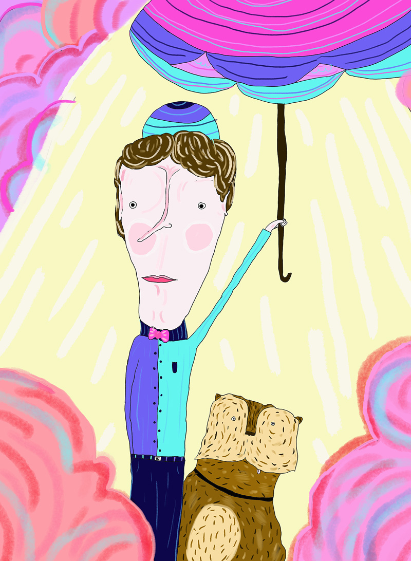 Imagen ilustrativa de Jaime y su perro