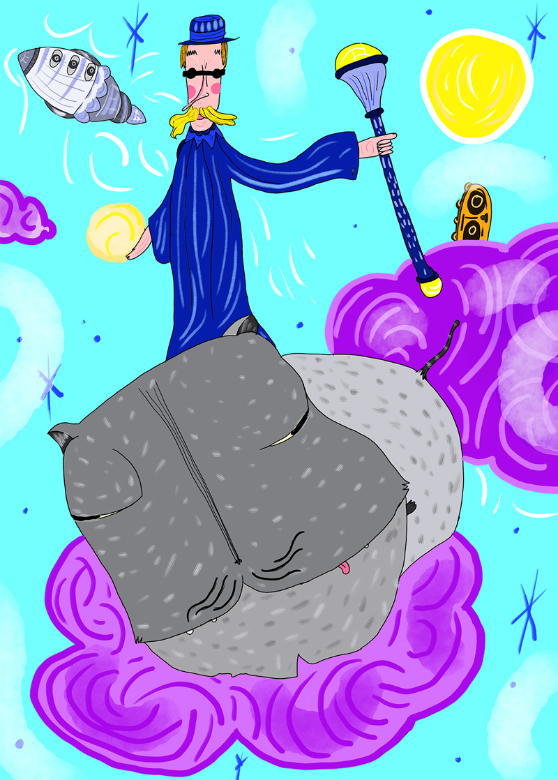 Imagen ilustrativa de Bigote en espacio de cielo